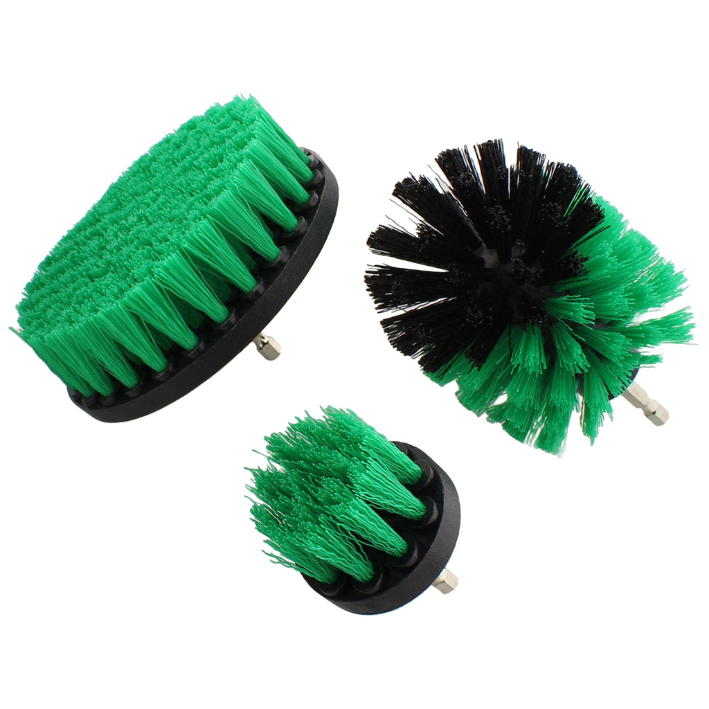 4in Flat Brush, 2in Short Brush, and Jumbo Original all in Medium Stif –  Drillbrush