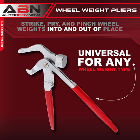 Wheel Weight Pliers – Wheel Weight Hammer Tool Tire Weight Remover