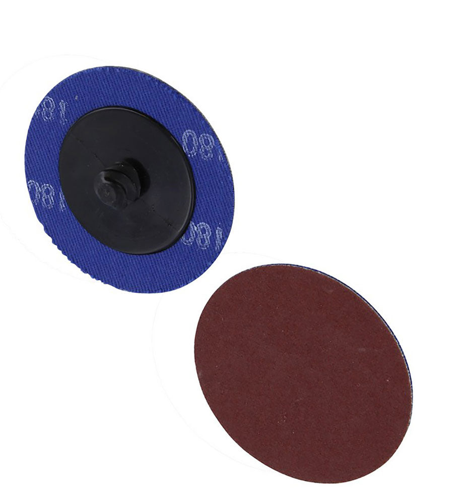 Aluminum Oxide Sandpaper Disc 50pk - 2in 180 Grit Sanding Disc Set