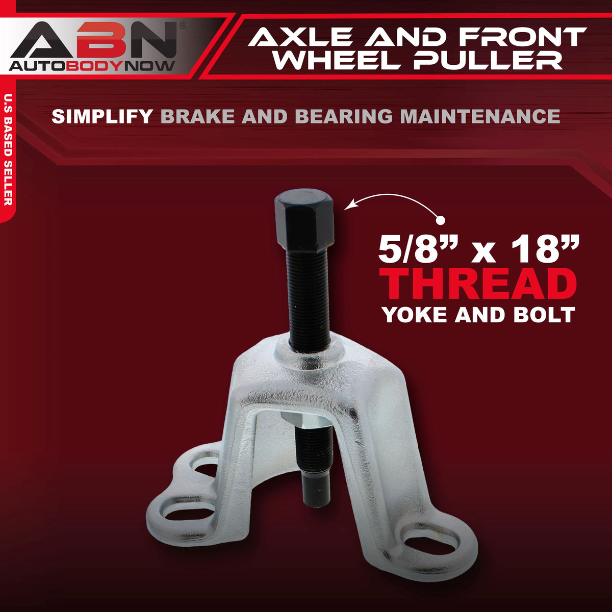 Axle Remover and Front Wheel Hub Puller Hub Grappler Tool