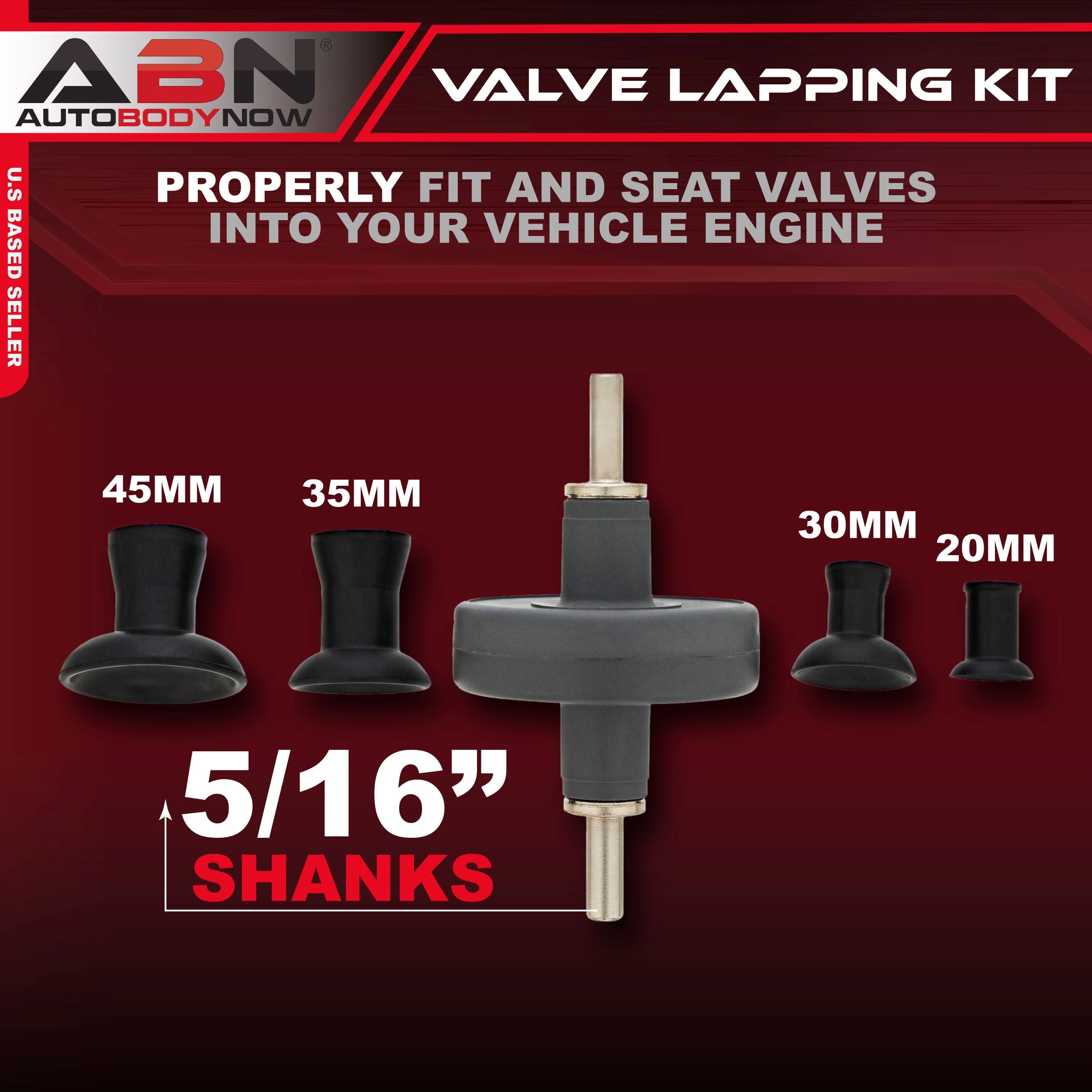 Valve Lapping Attachment for Drill Valve Grinding Kit Valve Lapper Kit