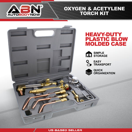 Oxygen & Acetylene Torch Kit – 10 Pc Welding Metal Cutting Torch Kit