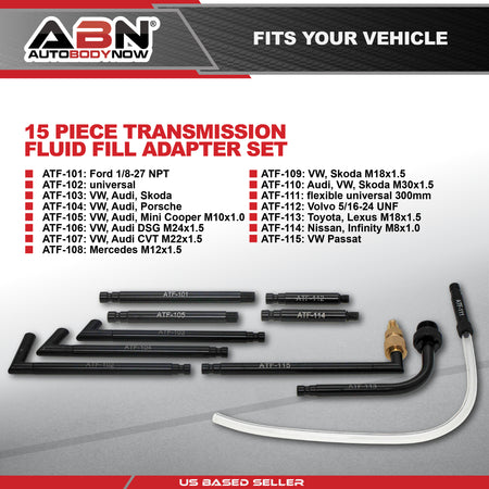 Transmission Fluid Pump Automotive Fluid Transfer 7.5L and 15 Adapters