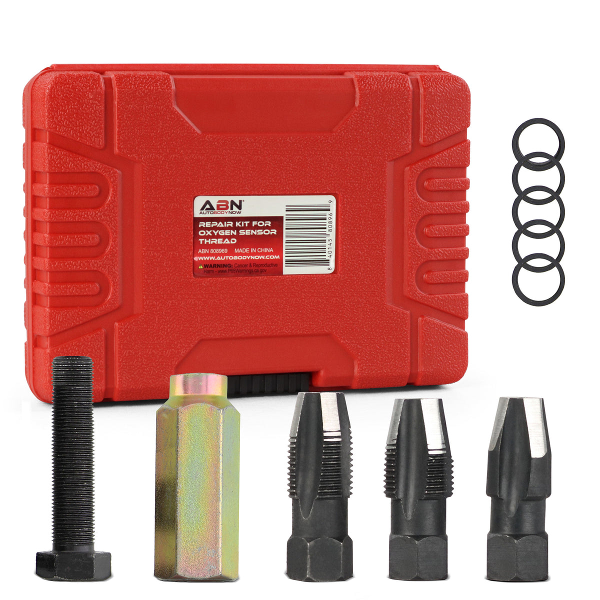 Oxygen Sensor Socket Repair - 10pc Chrome Molybdenum Oxygen Sensor Kit