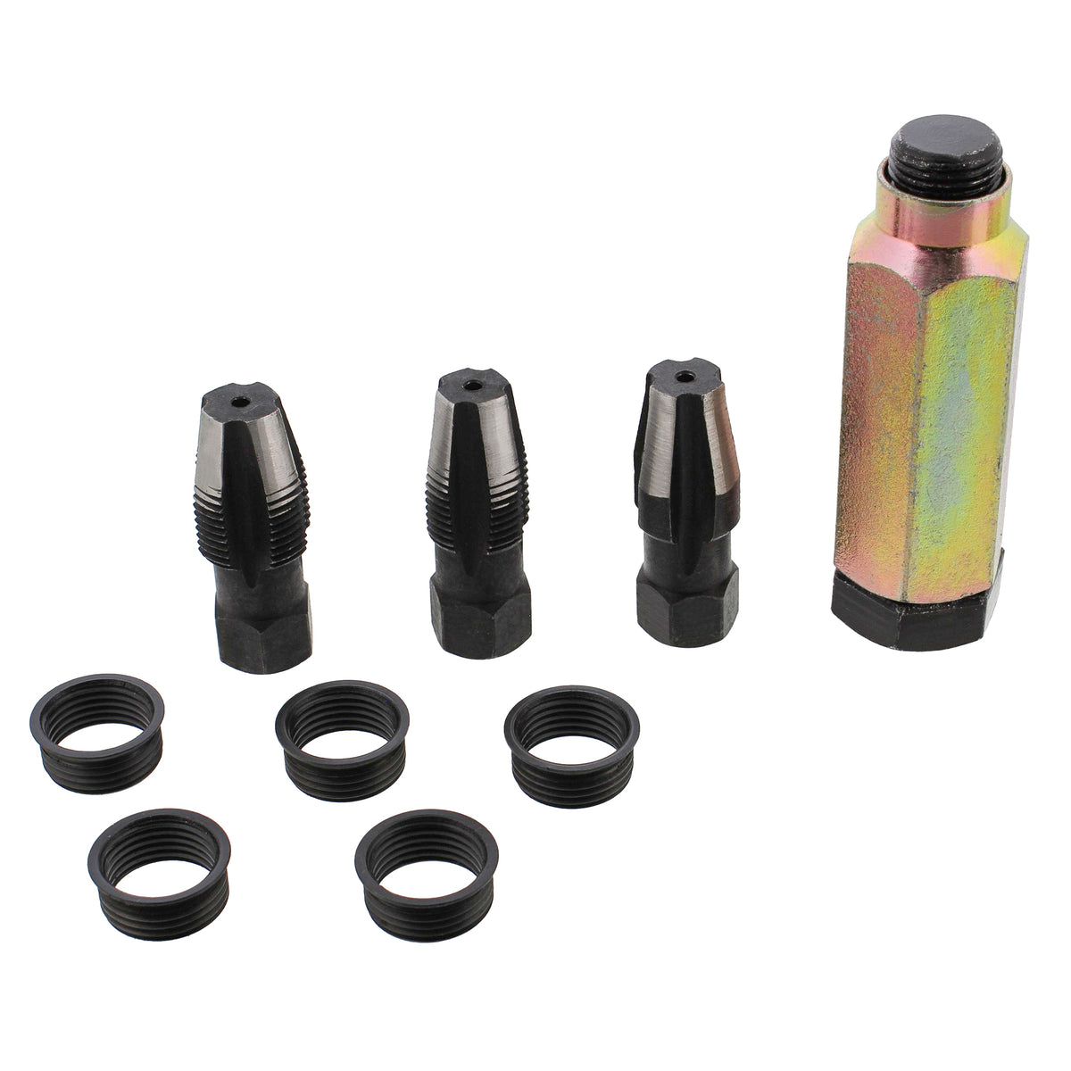 Oxygen Sensor Socket Repair - 10pc Chrome Molybdenum Oxygen Sensor Kit