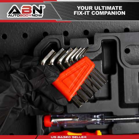 ABN Impact Nut Driver Set - 8pc Metric Extended Driver Bits Magnetic Tip  Sockets 