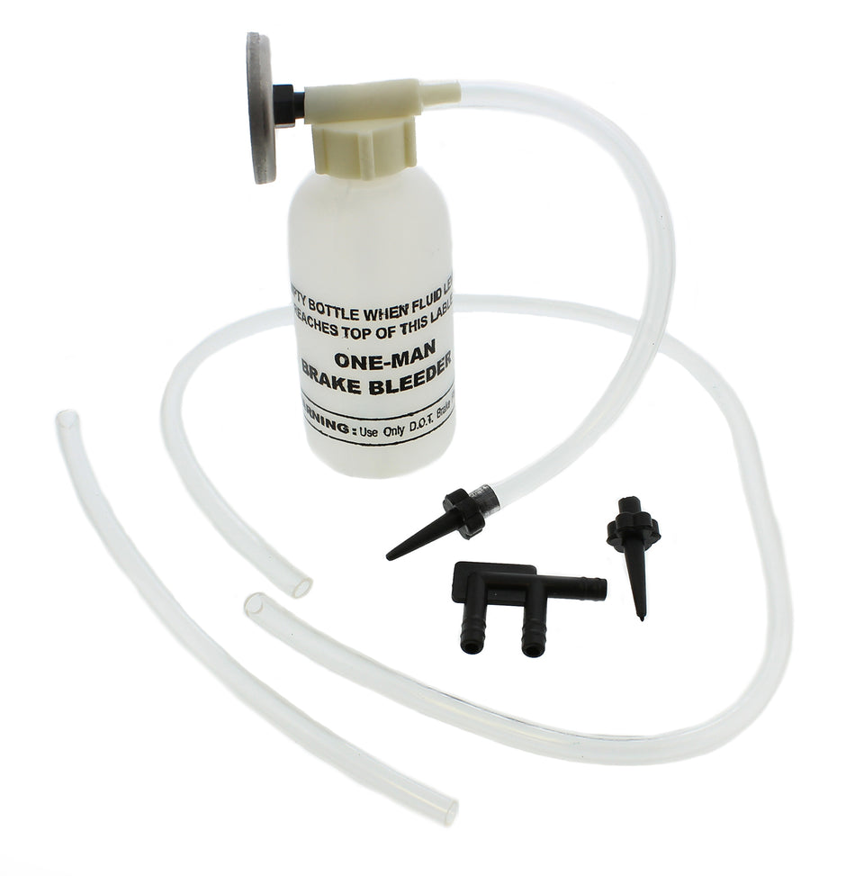 One Man Brake Bleeder Kit – Brake Bleeding Kit with Magnet