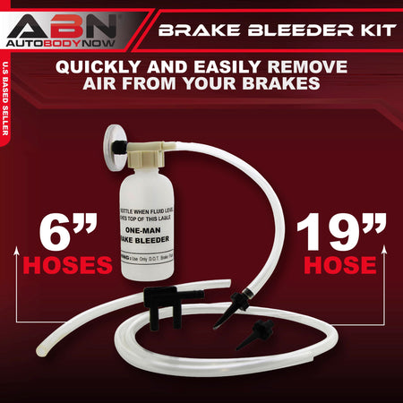 One Man Brake Bleeder Kit – Brake Bleeding Kit with Magnet